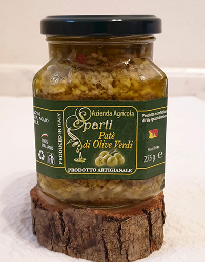 Patè di olive verdi